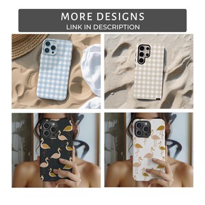 Celestial Art Phone Case Unique Stained Glass Galaxy Design, Dark Blue Moon Star iPhone Case, Cosmic Night Sky, Tough Case, MagSafe Case image 11
