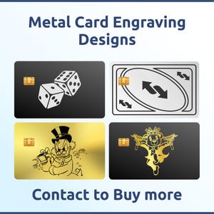 金属製クレジットカード用SVGファイル｜レーザー彫刻用名刺ファイル（デジタルダウンロード）