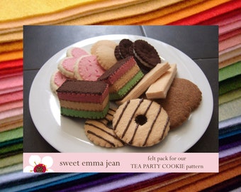 Felt Pack to make our Tea Party Cookie Assortment