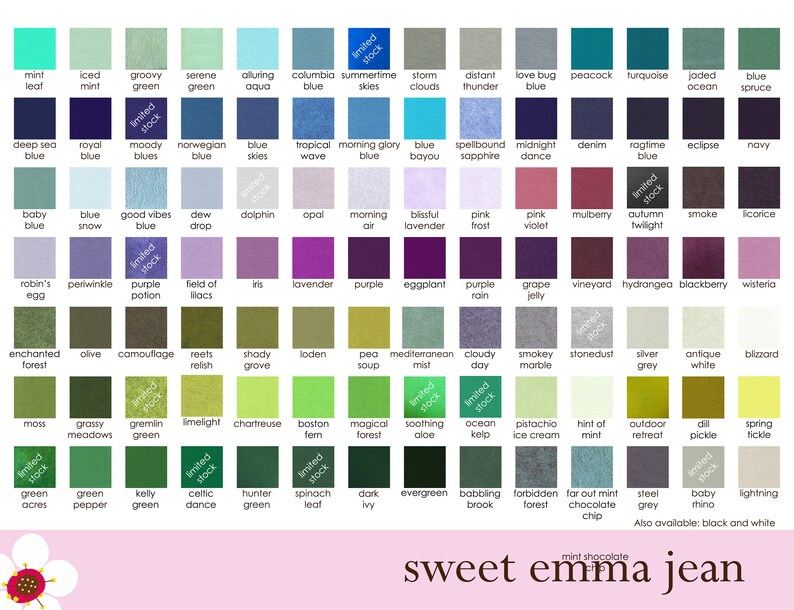 Wool Felt Sheets Choose Any Forty 40 Merino Wool Blend Felt image 6