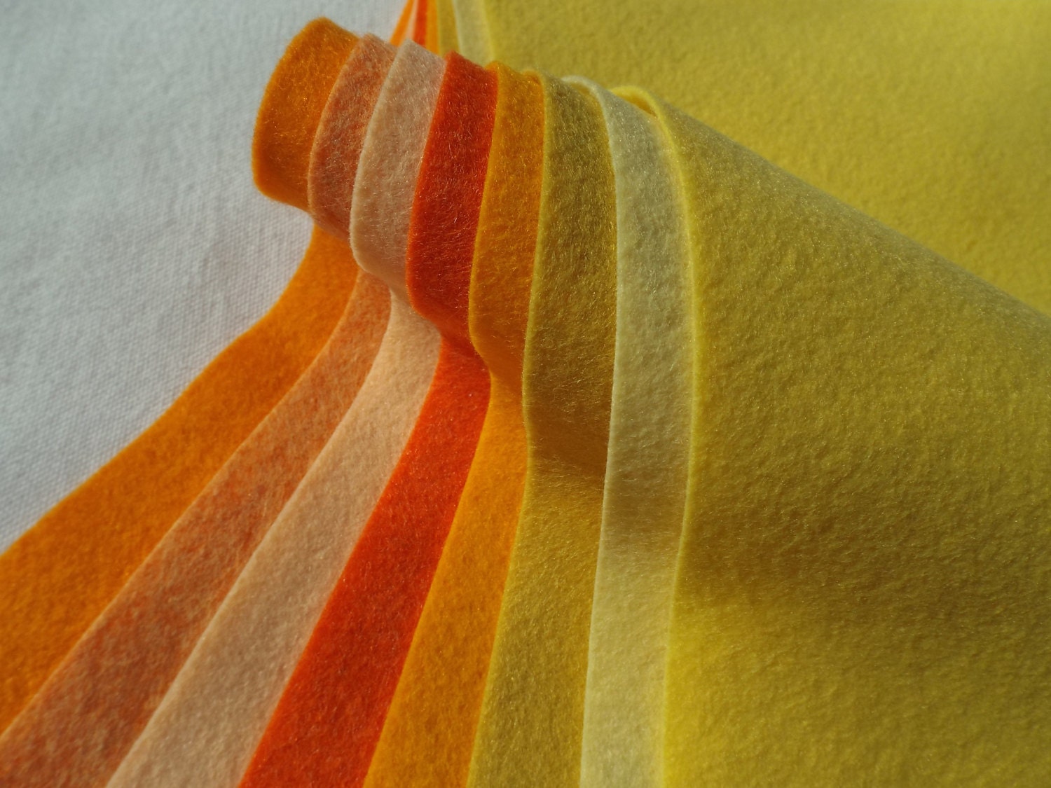 9x12 Wool Felt Sheets The Summer Solstice Collection 8 Etsy