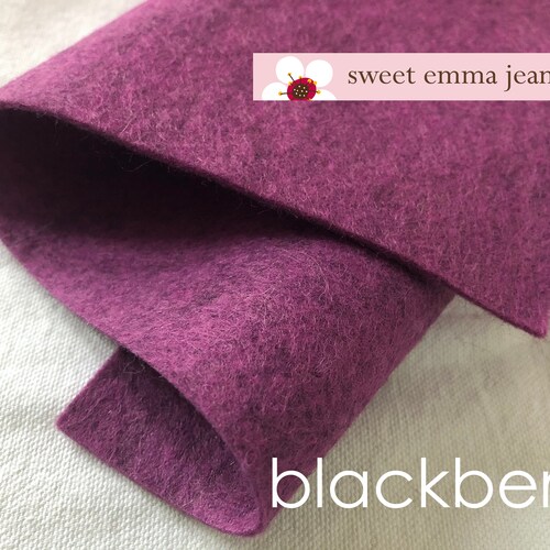 Wool Felt 1 Yard Cut Iced Mint Minty Green Wool Blend Felt Etsy