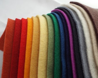 The Original Collection of 100% Pure Wool Felt  - 16 Piece Assortment