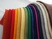 The Complete Collection of 100% Pure Wool Felt  - 16 Piece Assortment 