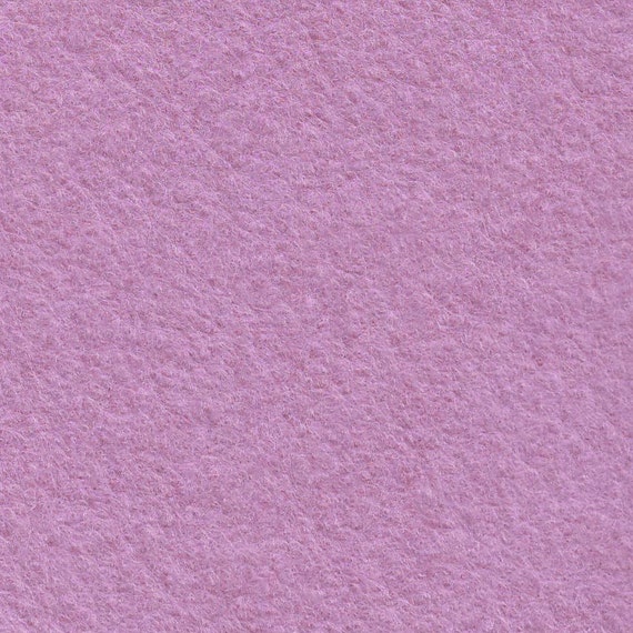 Wool Felt 1 yard cut - Iris - light purple wool blend felt