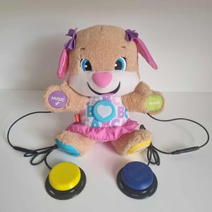 Schalter-Angepasstes Lernspielzeug für Kinder mit Behinderungen- Fischer-Price Laugh & Lerne Smart Stages Sis