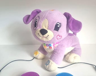 Switch Adapted LeapFrog Violet / My Puppy Pal Scout Plush
