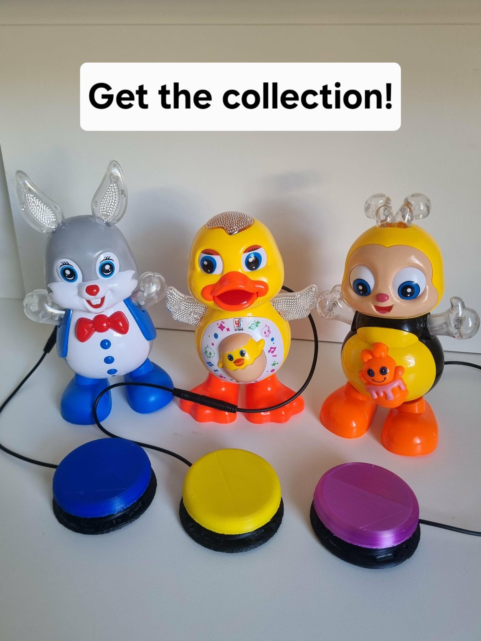 Tobar Rabbit Switch Adapted Switch Adapted Electric Dancing Rabbit – Press-and-hold Blinking ...
