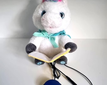 Switch Adapted- Story Telling Unicorn- Lights and Sounds Toy- interactive toy for children with disabilities