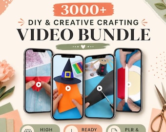3000+ Kids Craft & Learning Reels | PLR + MRR | Instant Digital Download