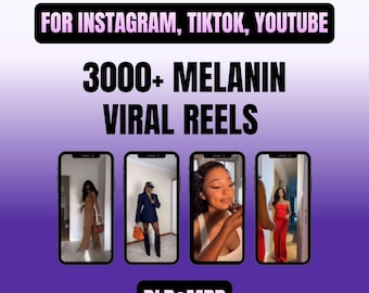 3000+ Melanin Rollen Bündel | Noble schwarze Frauen gesichtslosen Inhalt | Luxus Walzen | MRR + PLR | ISHVO