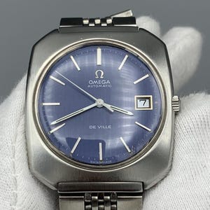 Vintage 1970 Omega De Ville 166.085 Automatic Cal 1002 Men&#39;s Watch Swiss Made
