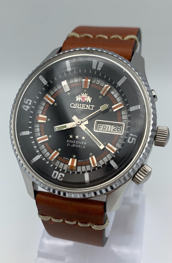Orient king diver automatic big case model very r… - image 1