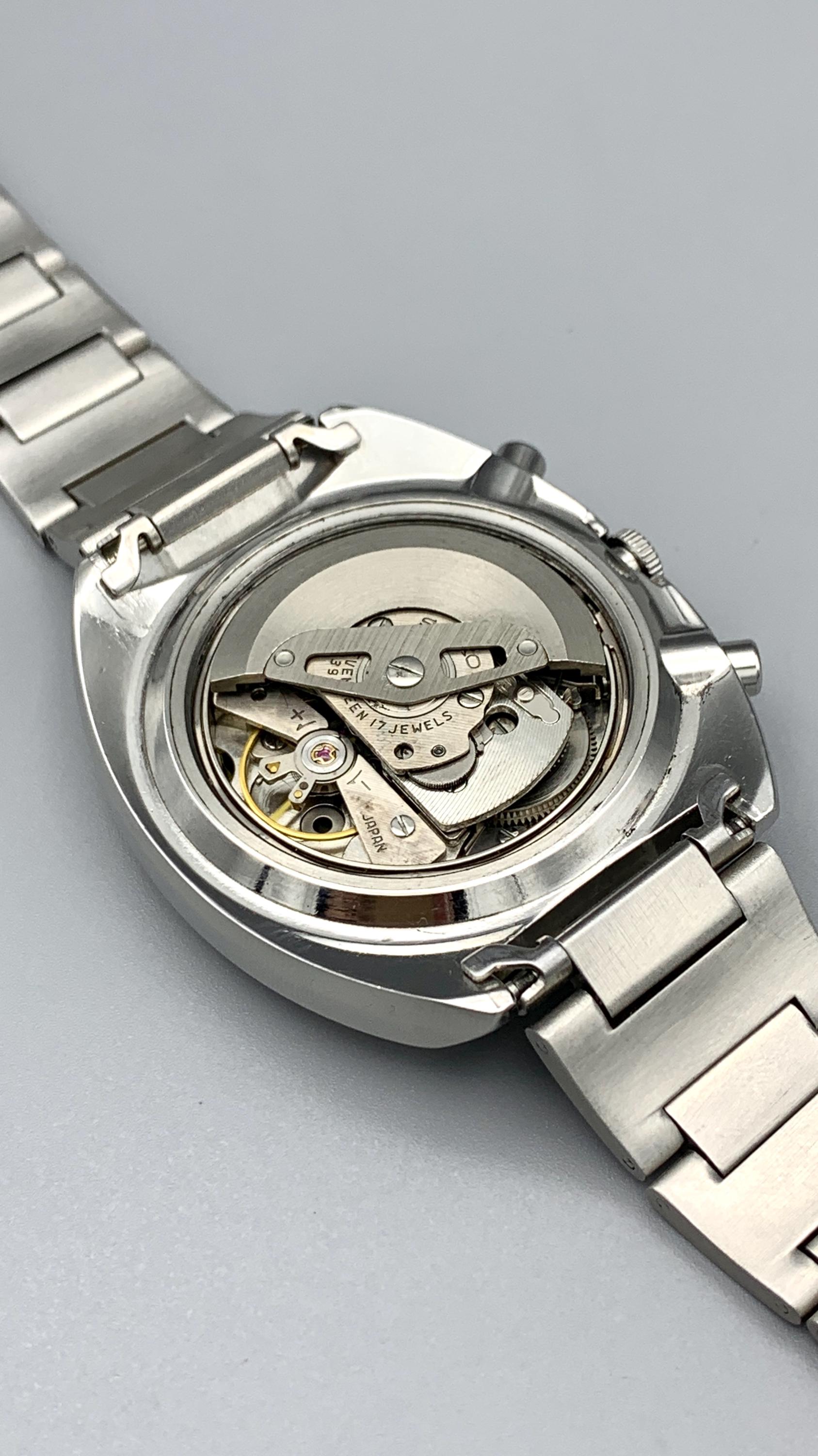 Seiko Pogue 6139-6001 Automatic Chronograph – Pepsi Bezel, August