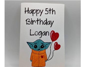 Tarjetas de felicitación bordadas a mano para cualquier ocasión