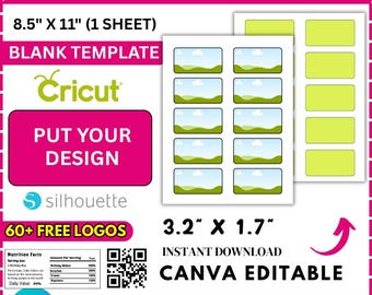 Name Tag Template, Name Label Template, Name Tag Blank Template, Sublimation Template, Tag Label, Badge Template, DIY, Canva Drag and drop