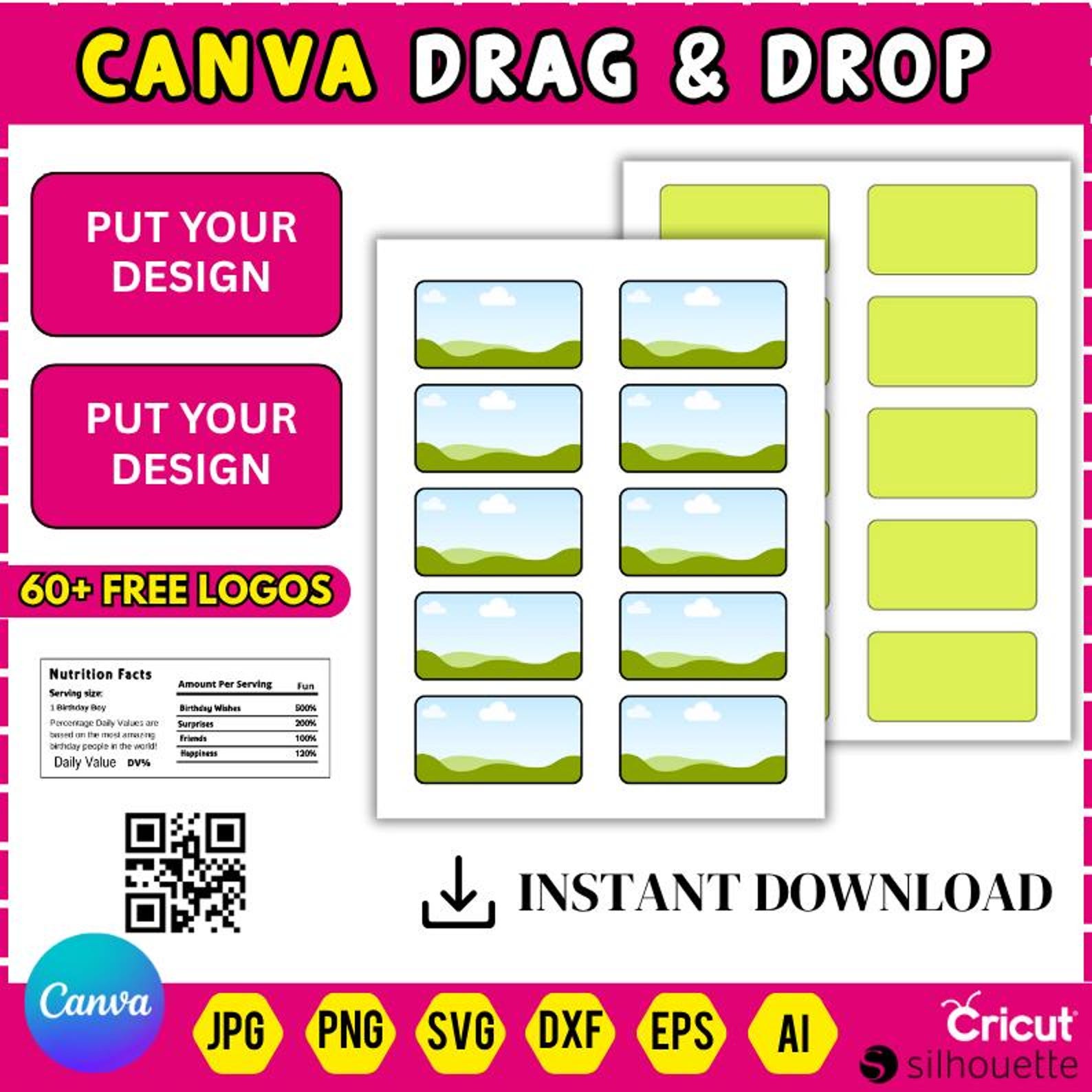 Virtual Name Label Name Tag Template, Name Label Template, Name Tag Blank Template ...