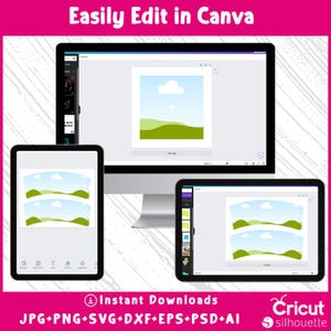 Paper Cup Wrapper Template: 6 Sizes, Canva Editable (SVG, PSD, EPS) - Etsy