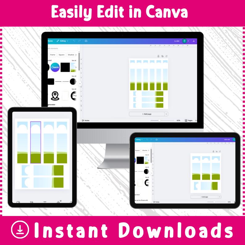 Editable Pencil Label Template Bundle: Back to School DIY (digital ...