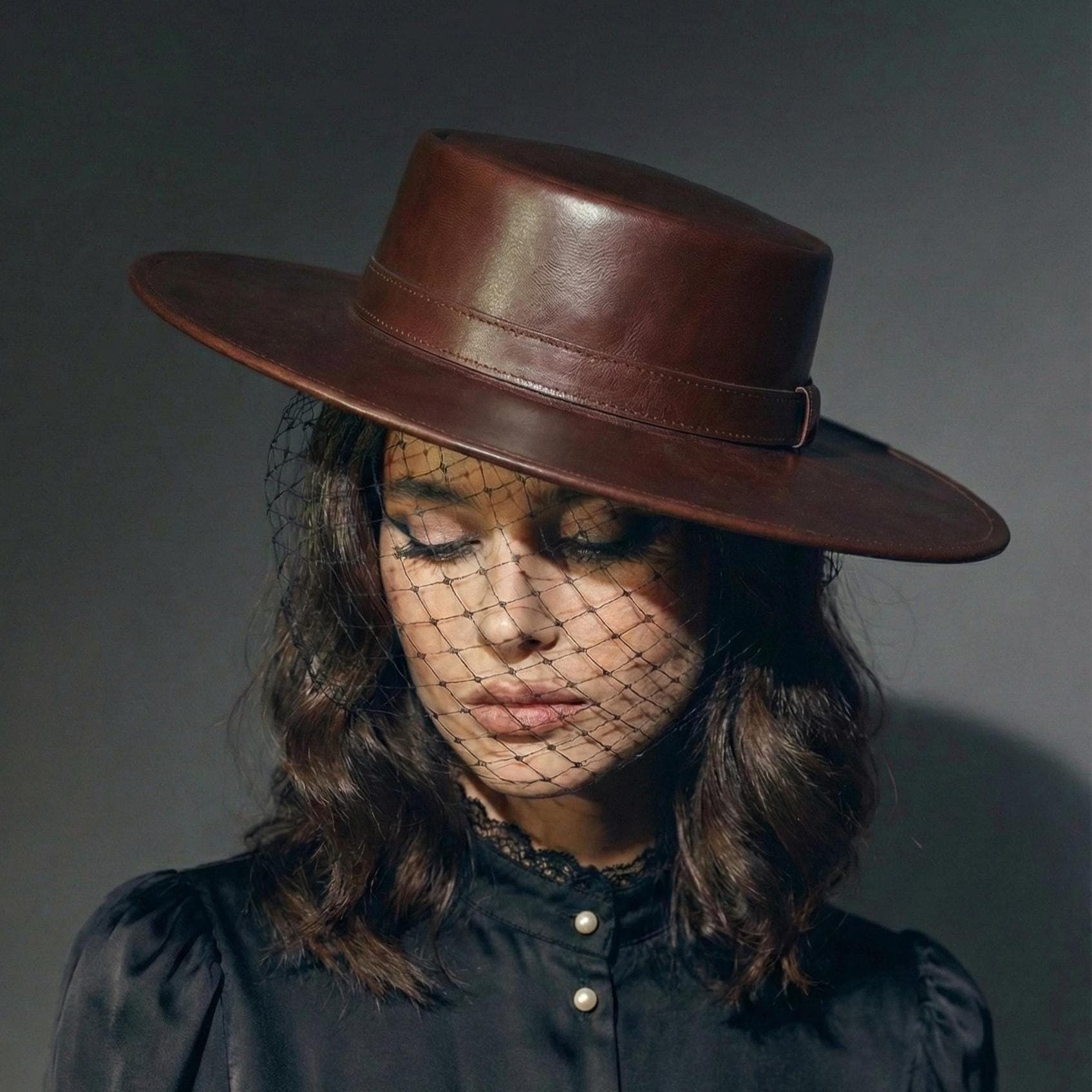 Wide Brim Bolero Hat Women - Etsy display picture 1