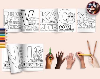 Alphabet Coloring Book for Kids: Fun ABC Activity (PDF)