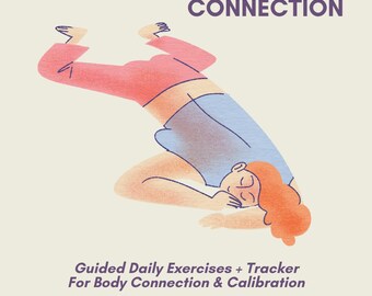 Body Connection Somatic Guided Exercises Increased Awareness | Movement Guide PDF Print + Editable
