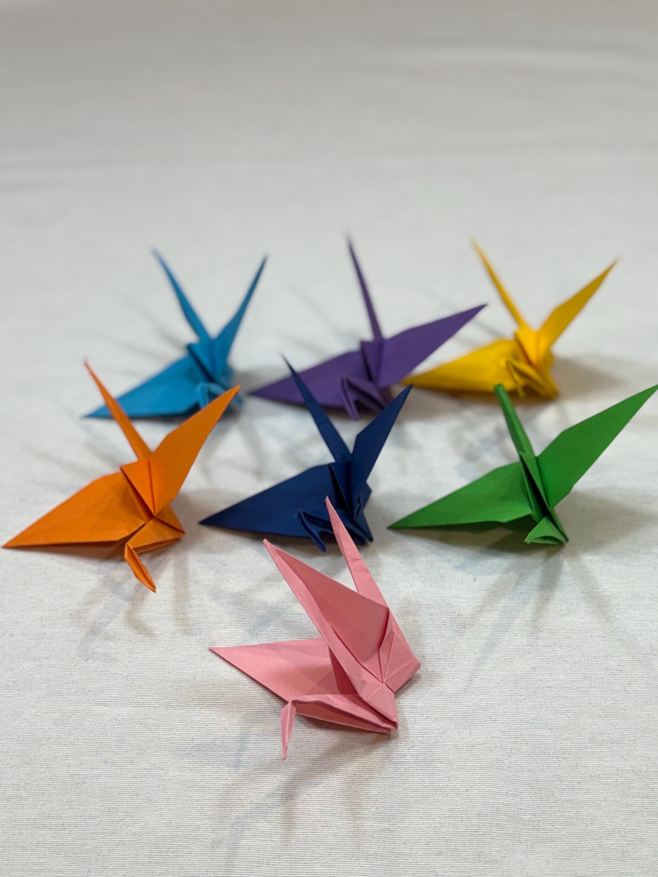 Origami Crane – Handmade Japanese Paper Bird of Peace | Folded