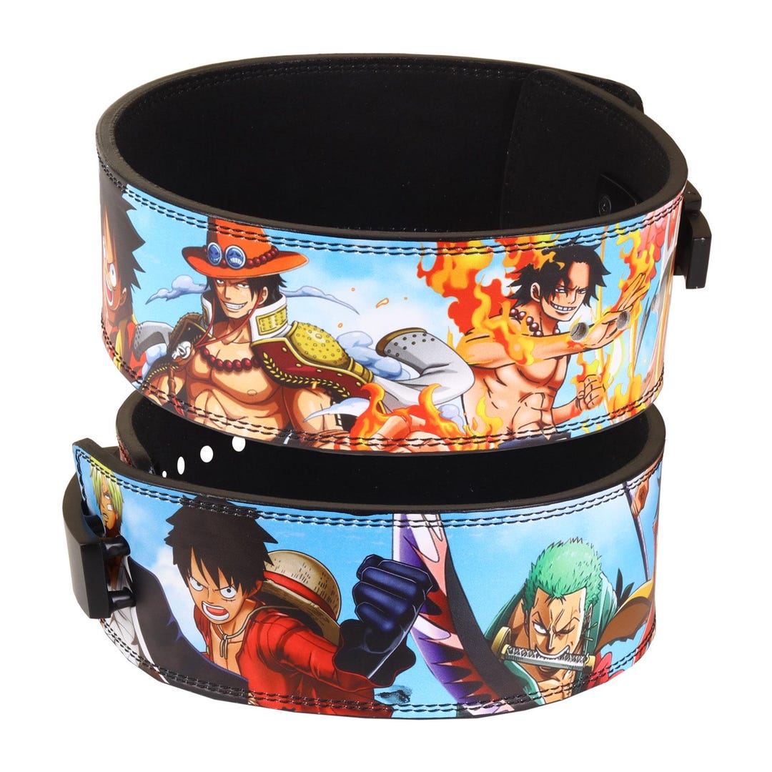 Luffy One Piece Anime Powerlifting Lever Belt - Etsy