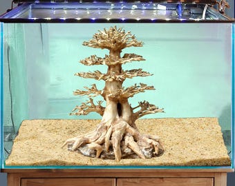 盆栽流木水槽樹水景ハードスケープ装飾水槽植物 - Etsy 日本