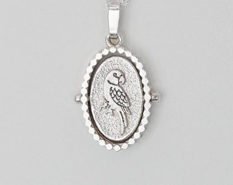 Sittich Spinnen Halskette: Baum des Lebens Anhänger