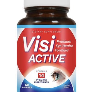 Vision Support Supplement - Eye Health Formula with L-Tartrate, Resveratrol, Blueberry Extract, Vitamins A, C, D & 11 Ingredients image 1