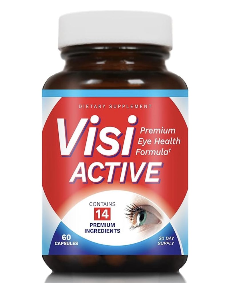 Vision Support Supplement - Eye Health Formula with L-Tartrate, Resveratrol, Blueberry Extract, Vitamins A, C, D & 11 Ingredients image 1