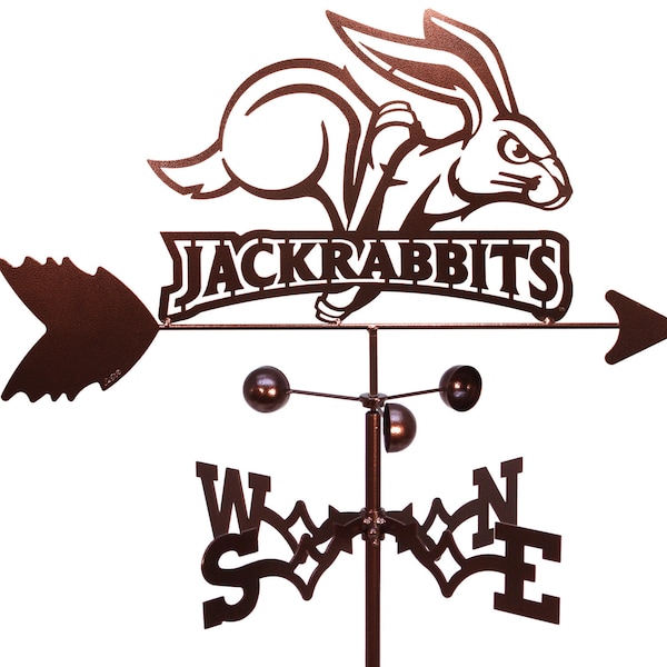 Hand Made South Dakota State SDSU Jackrabbits Jacks Weathervane