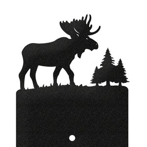 Moose Wildlife Light Switch Plate Cover