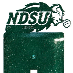 North Dakota State University NDSU Bison Light Switch Plate Cover