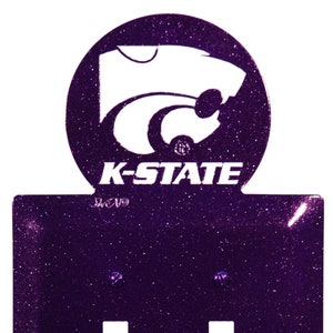 Kansas State Wildcats Light Switch Double Plate Cover