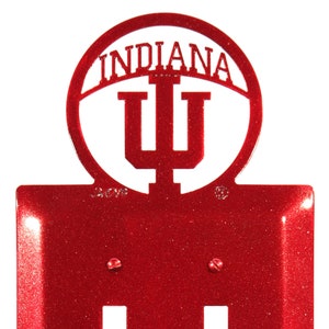 Indiana Hoosiers Light Switch Double Plate Cover