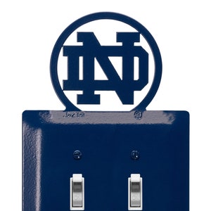 Notre Dame Fighting Irish Light Switch Double Plate Cover