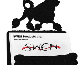 Lowchen Dog Metal Business Card Holder