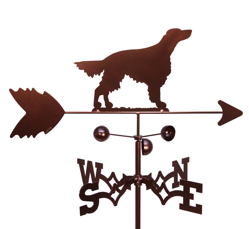 Hand Made Irish Setter Dog Weathervane NEW Etsy
