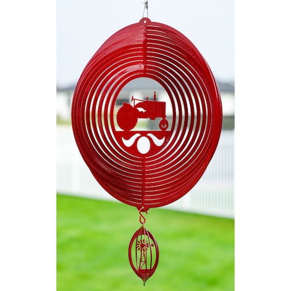 Tractor Wind Spinners Etsy