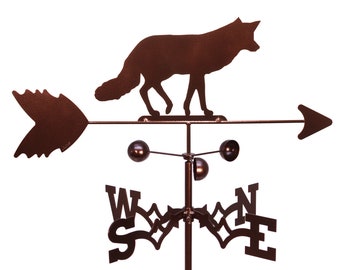 Hand Made Fox Weathervane NEW