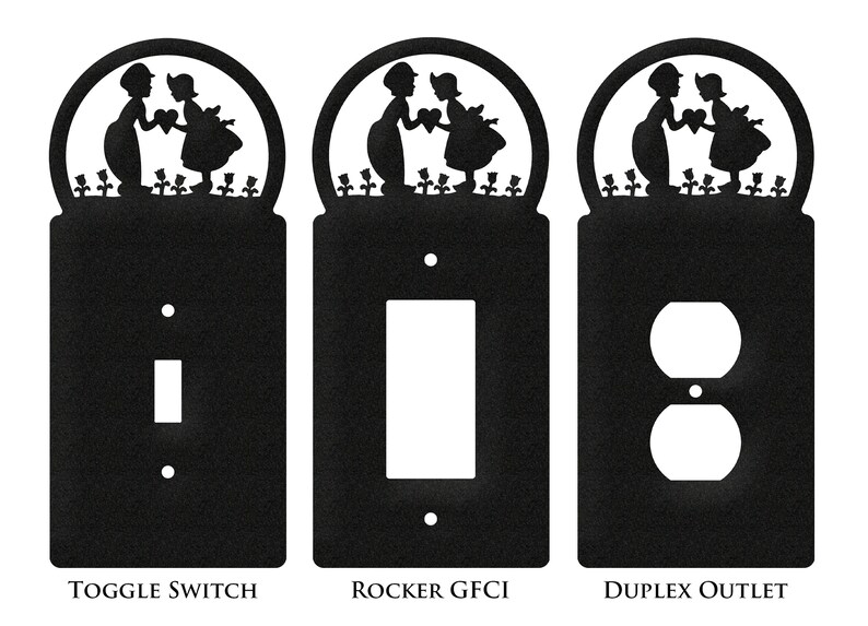 Dutch Kids Boy & Girl Light Switch Triple Plate Cover - Etsy