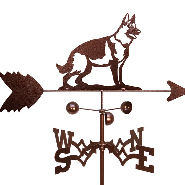 Hand Made German Shepherd Dog Weathervane NEW