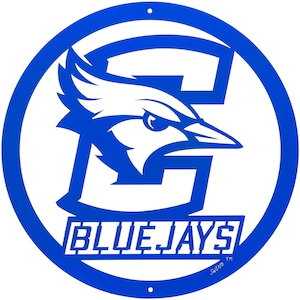 Hand Made Creighton Bluejays Scenic Art Wall Design