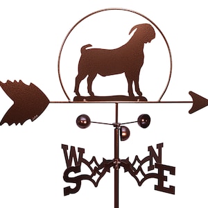 Hand Made Boer Goat Weathervane New