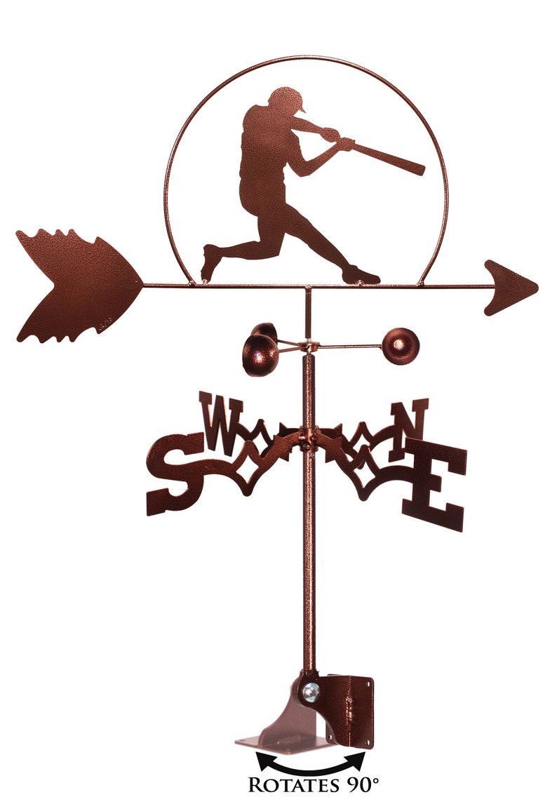 Hand Made Baseball Player MLB Weathervane NEW - Etsy