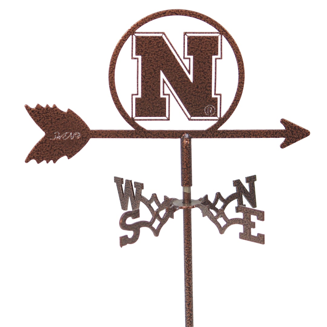 Mini Nebraska Huskers Go Big Red Flower Pot Weathervane - Etsy