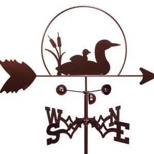 Hand Made Loon Bird Weathervane NEW