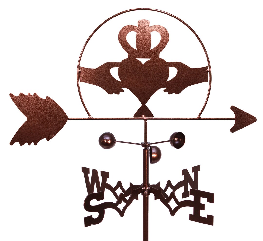 Hand Made Claddagh Irish Celtic Irish Weathervane NEW Etsy